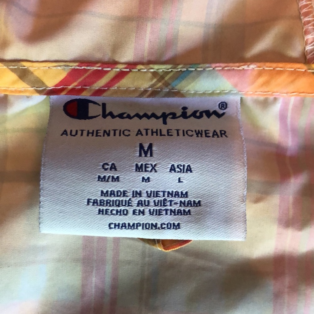Champion Windbreaker Pullover Jacket - image 7